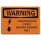 Signmission OSHA WARNING, Underground Cable Call Before Digging No. 811, 14in X 10in Decal, OS-WS-D-1014-L-12856 OS-WS-D-1014-L-12856 - alternate 1